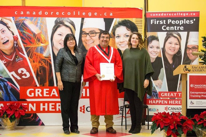 udy Manitowabi, Conrad Toulouse, and  Kristen Hutchinson