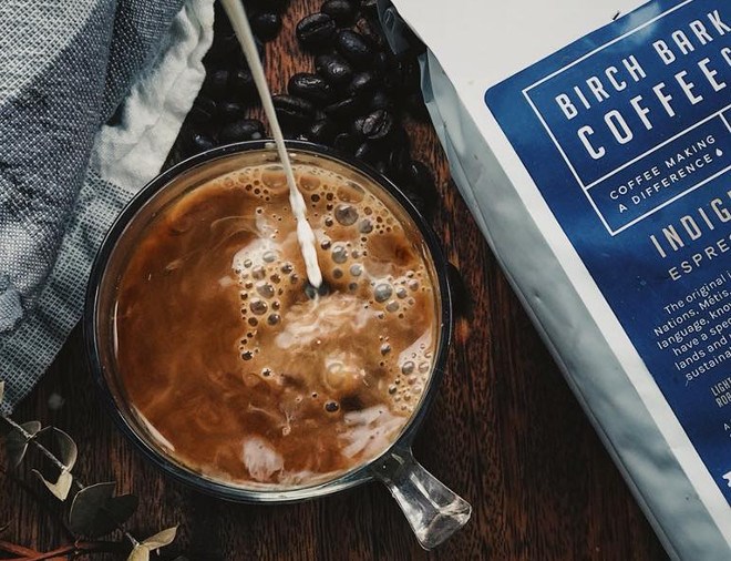 Birch Bark Coffee Company, founded by Mark Marsolais-Nahwegahbow of the Whitefish River First Nation, is donating proceeds from the sale of its coffee toward purchasing water purifiers for homes in Indigenous communities. (Birch Bark Coffee Co. photo)