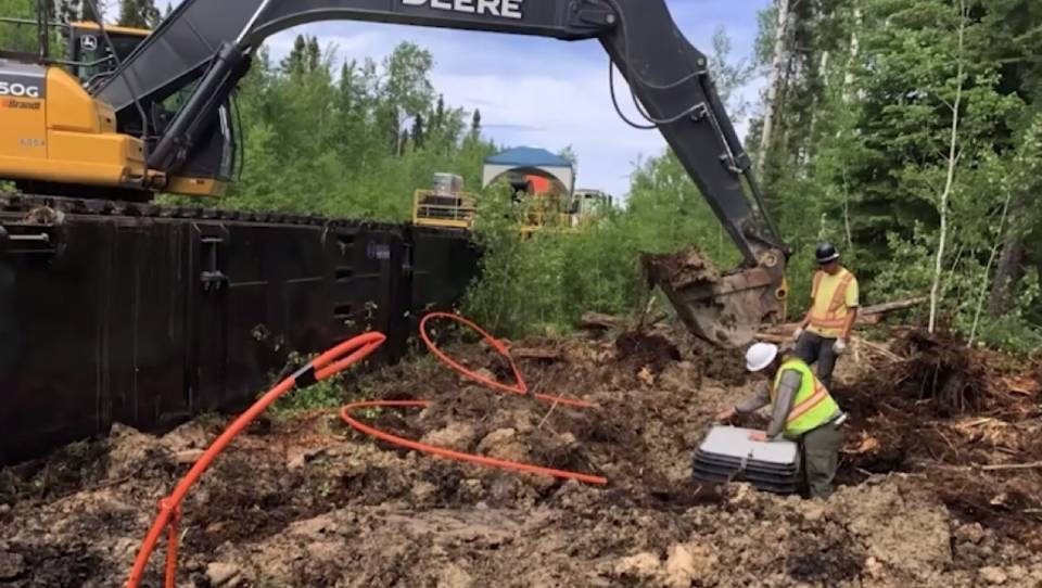 Construction began in 2020 on the Rapid Lynx project to connect five remote Indigenous communities to high-speed internet. The arrival of faster internet speeds is expected to be a game-changer for the remote communities, according to the project's general manager, Wayne Slipperjack.