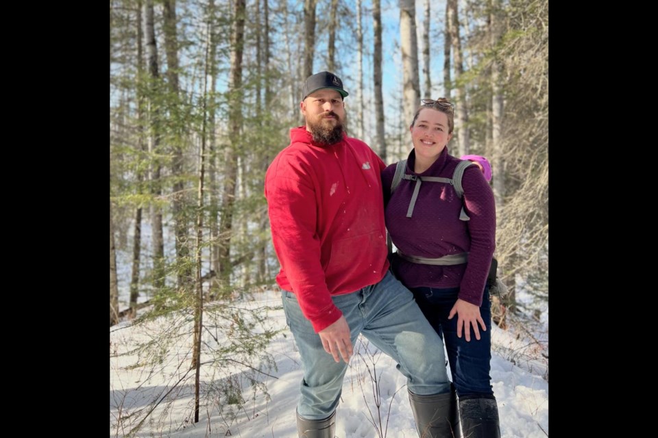 Mike Degagne and Rachel Lachance are the co-owners of Black River Foraging Co. in Timmins, which produces a range of old-time salves and tinctures created with locally found and grown ingredients.
