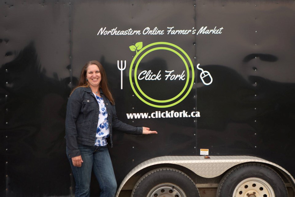 Chantal Lewington and her husband, Dave, are the owners of Click Fork, an online farmers market selling goods from northeastern Ontario producers.