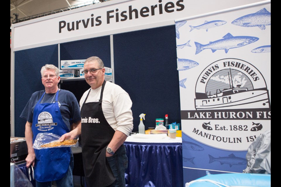 Purvis Fisheries, which hails from Silver Water on the west end of Manitoulin Island, will be one of six agri-food producers exhibiting at the Restaurant Canada Show 2020 in Toronto this March. (Supplied photo/RAIN)