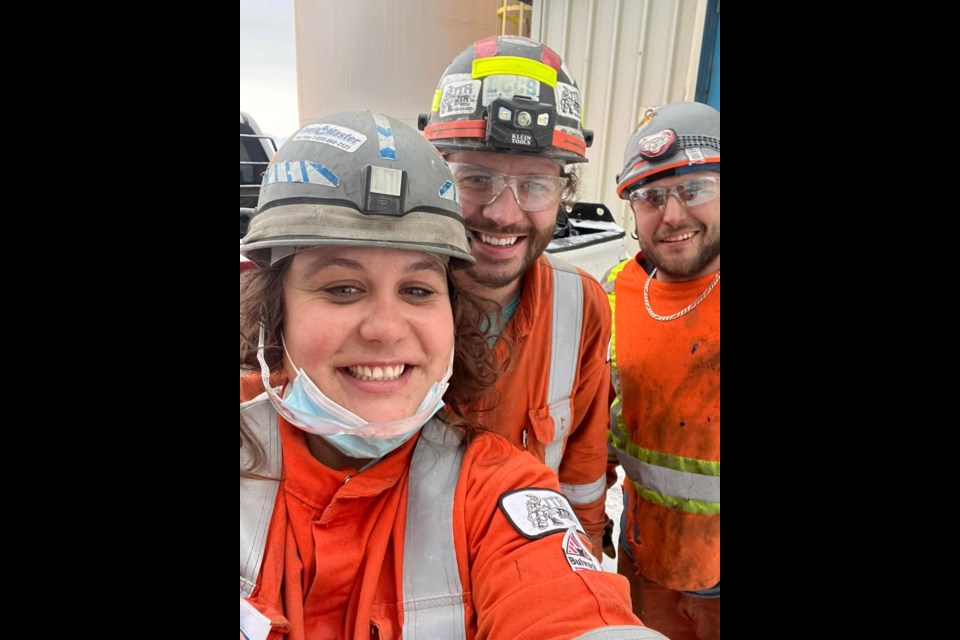 Joelle Charbonneau prefers to be out in the field with her crew, which travels the North working on projects in mining, forestry and more.