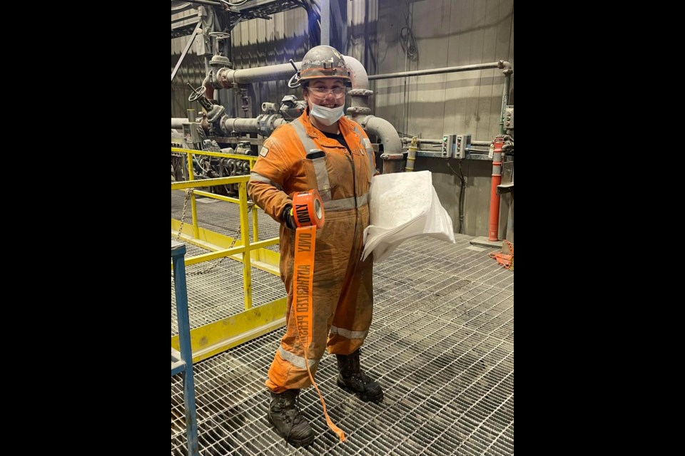 Charbonneau is now studying to get her Red Seal certification as an industrial millwright.