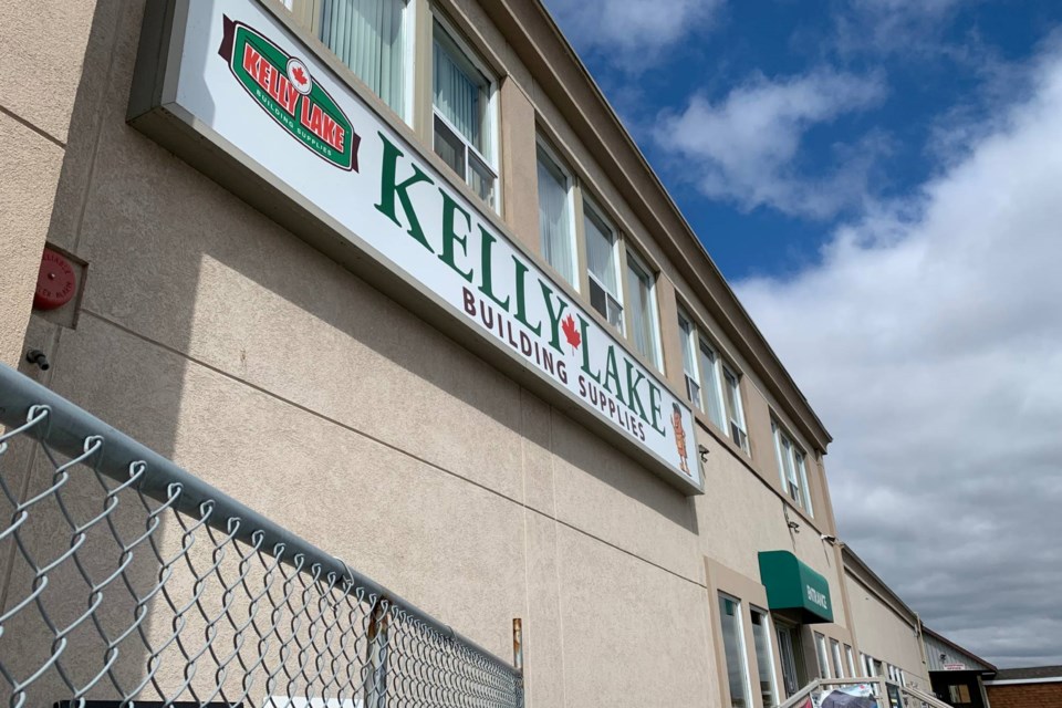 Kelly Lake Building Supplies in Sudbury has been operational since 1971.