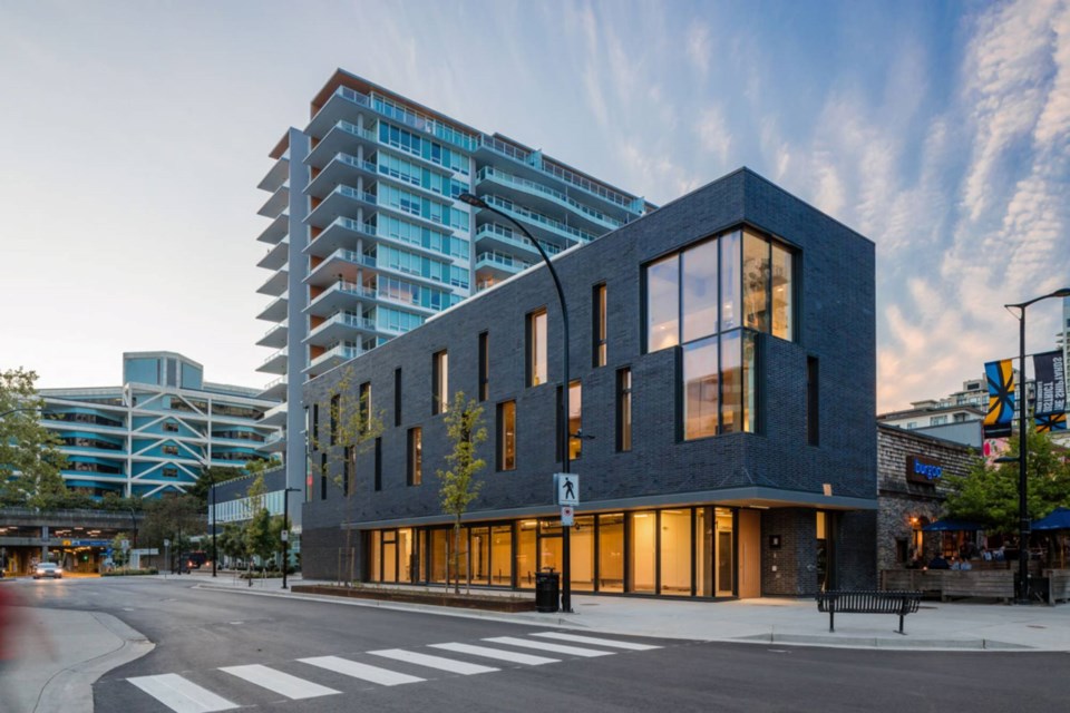 Pictured is an example of Passivhaus construction in North Vancouver — proponents say buildings constructed with its design principles are more efficient, quieter, and more resilient than those built with traditional methods.
