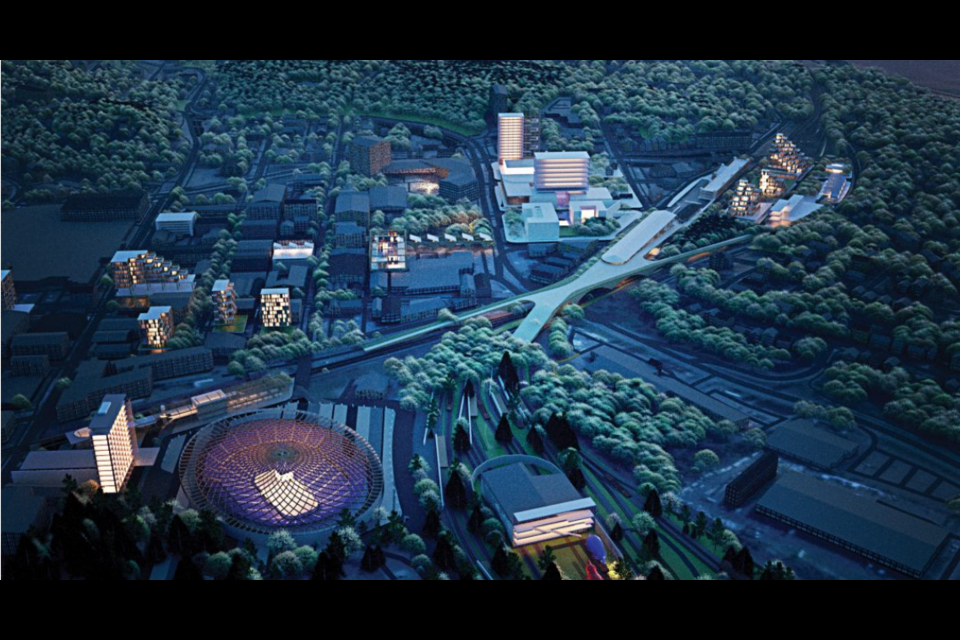 The finalists have been named for the Sudbury 2050 Urban Design Ideas Competition. Pictured is "Northern Tradition," a finalist in the open category submitted by a team from Canada. (Supplied image)