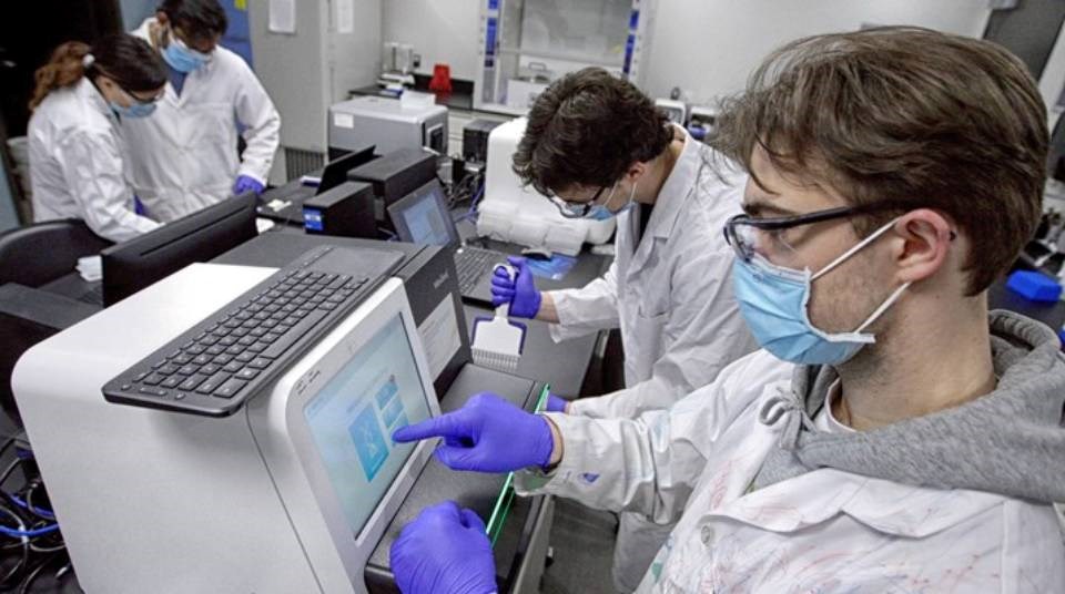At Canadore College's functional genomics lab, students train in next-generation sequencing, which can help predict a person's health outcomes.