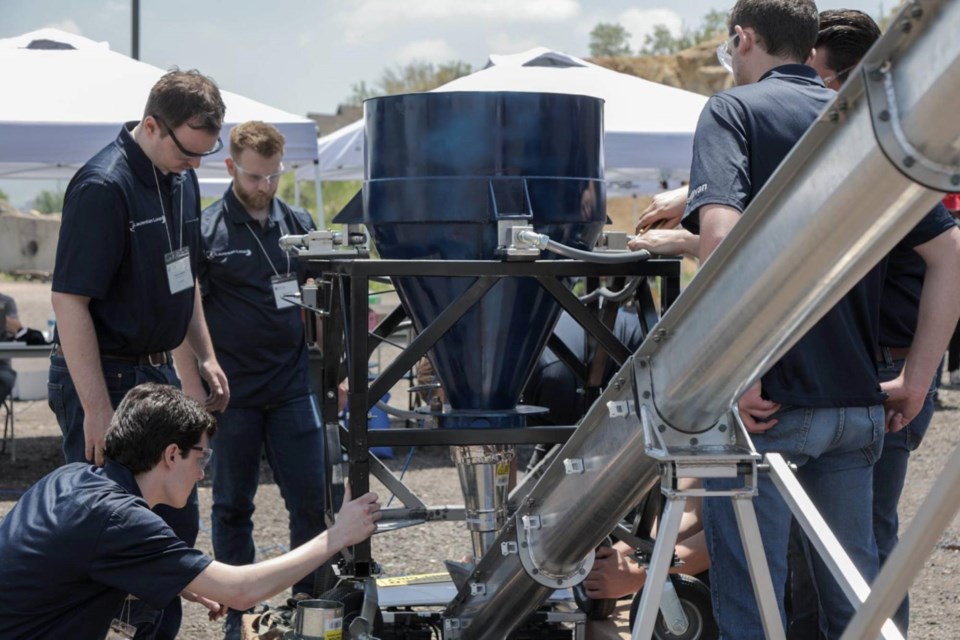 The Laurentian Lunars, of Laurentian University in Sudbury, took the top prize at the Over the Dusty Moon Challenge.
