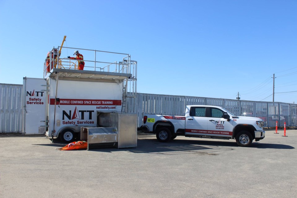 NATT Safety Services' new mobile unit enables the company to travel throughout Ontario to deliver its safety training.