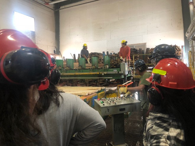 Nakina’s sawmill reopened in January, creating training and job opportunities for residents of the Aroland, Eabametoong and Marten Falls First Nations. (Supplied photo)