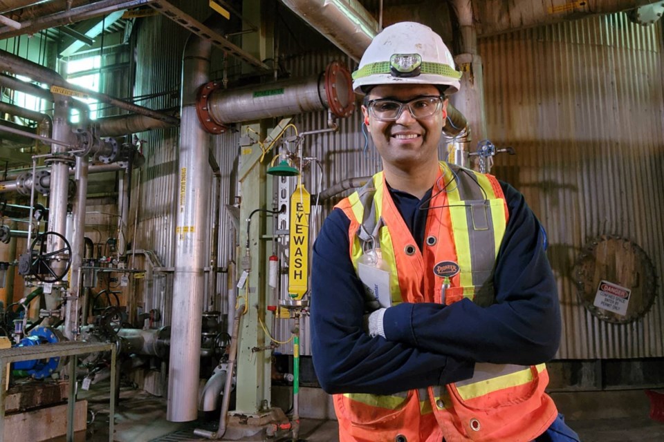 Bilal Junaidi, a process engineer at Domtar's pulp and paper mill in Dryden, has been named as one of the top under-40 leaders in his field.