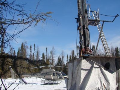 Zenyatta Ventures has been exploring and developing high-purity graphite deposit near Hearst. (PHOTO SUPPLIED)