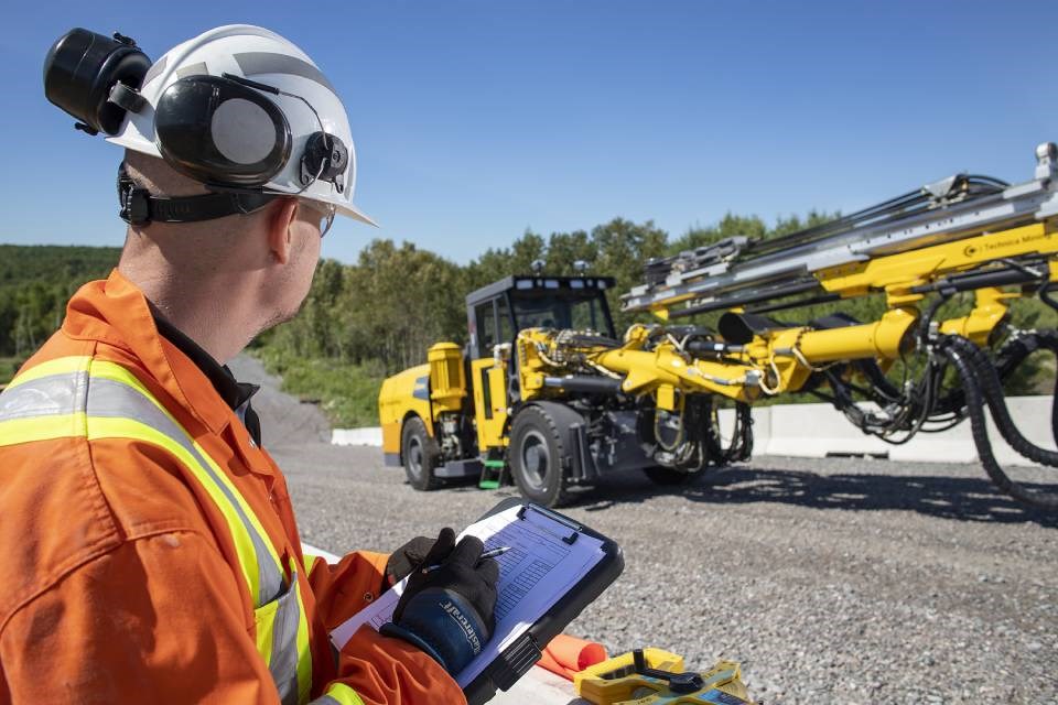 Every underground mining vehicle has to go through a series of tests before it can be used at the work site.