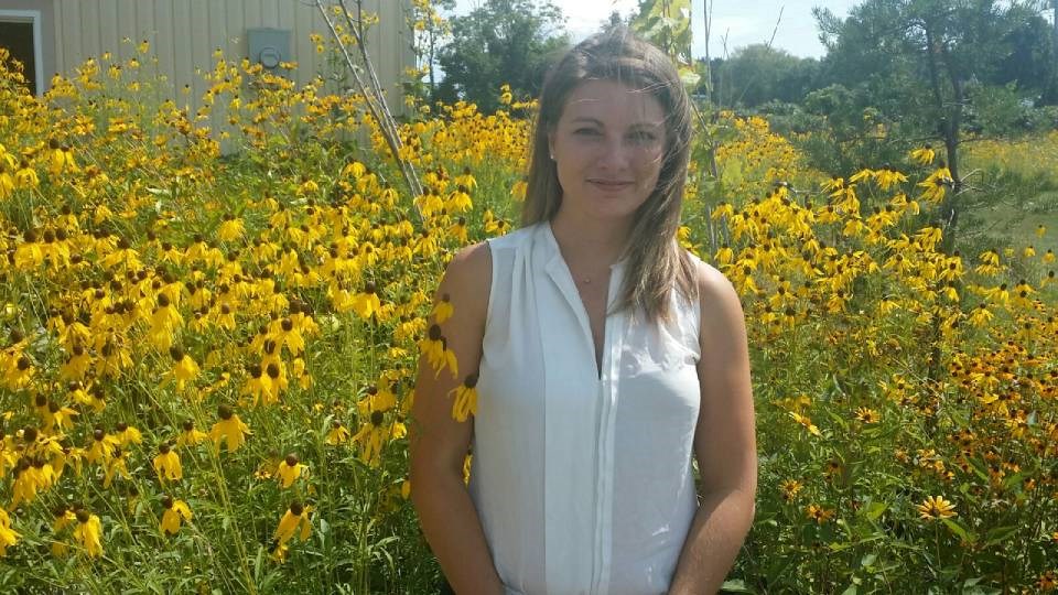 Jenny Fortier grows native wildflowers at her 40-acre farm in Whitefish, west of Sudbury. 