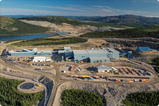 bay vale voisey mine canada mining labrador maintenance put care underground starts go nickel project fly operation remote includes community