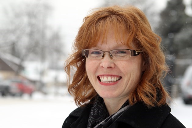 Charla Robinson, president of the Thunder Bay Chamber of Commerce, received the James Gordon Carnegie Memorial Award. Supplied photo