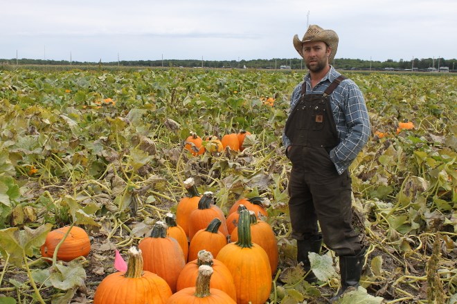 Mitch Deschatelets is the third-generation farmer in his family to run Leisure Farms, which has been in operation since 1981. (Lindsay Kelly photo)