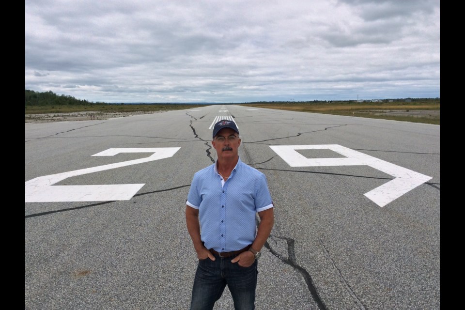 Robert Colwell, manager at the Gore Bay-Manitoulin Airport, said future plans include an aircraft maintenance service, a flight school, and new hangars. (Supplied photo)