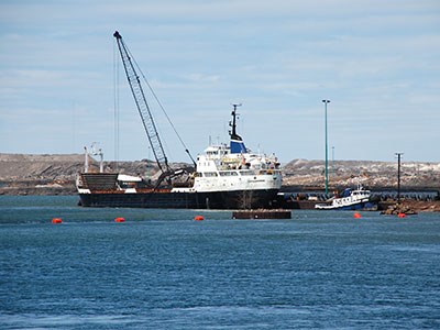 Ship-at-Essar-dock_Cropped