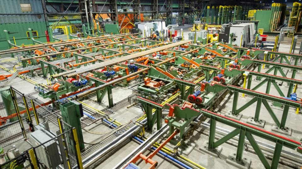 Tenaris' premium connections line at its Algoma Tubes mill in Sault Ste. Marie became operational in May 2021.