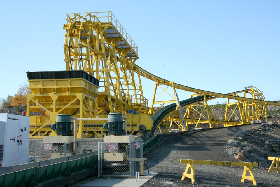 Rail-Veyor Technologies built its demonstration plant in Sudbury in 2010. (Supplied photo)