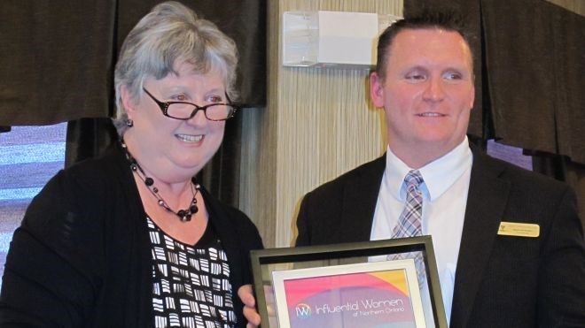 Joanne Berube was named Executive of the Year.         