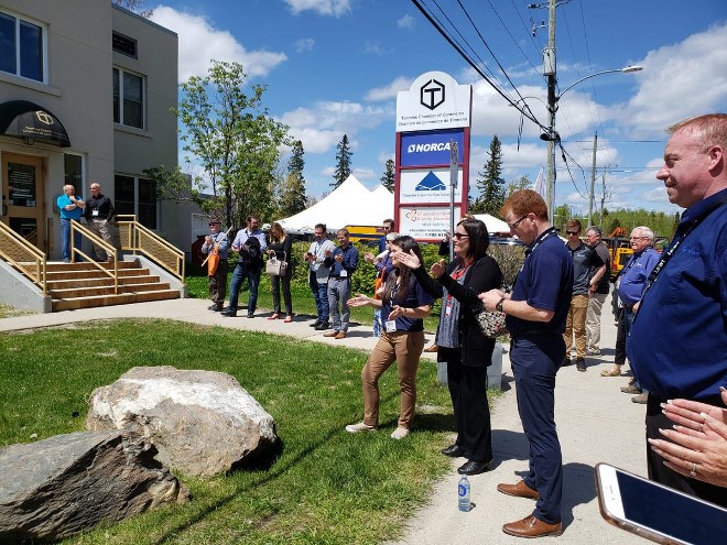 NORCAT in Timmins celebrated its relocation to a new on June 5, during the 2019 Canadian Mining Expo. (Twitter photo)