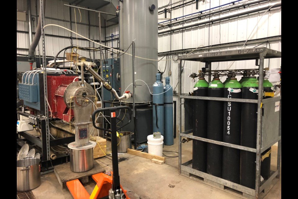 Based in Fort William First Nation, Carbonix is developing a proprietary process using activated carbon to treat industrial waste streams and clean up contaminated environments. (Supplied photo/Carbonix)