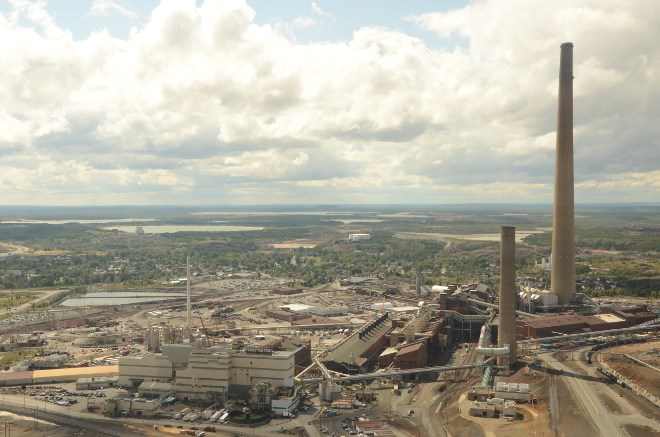 Vale Copper Cliff smelter