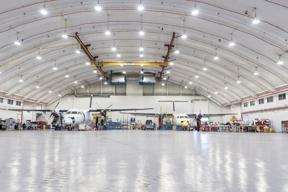 Voyageur Aviation hangar 1