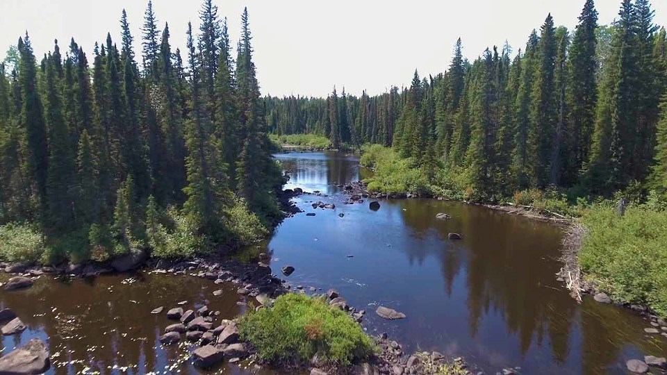 Webequie Supply Road photo (river)