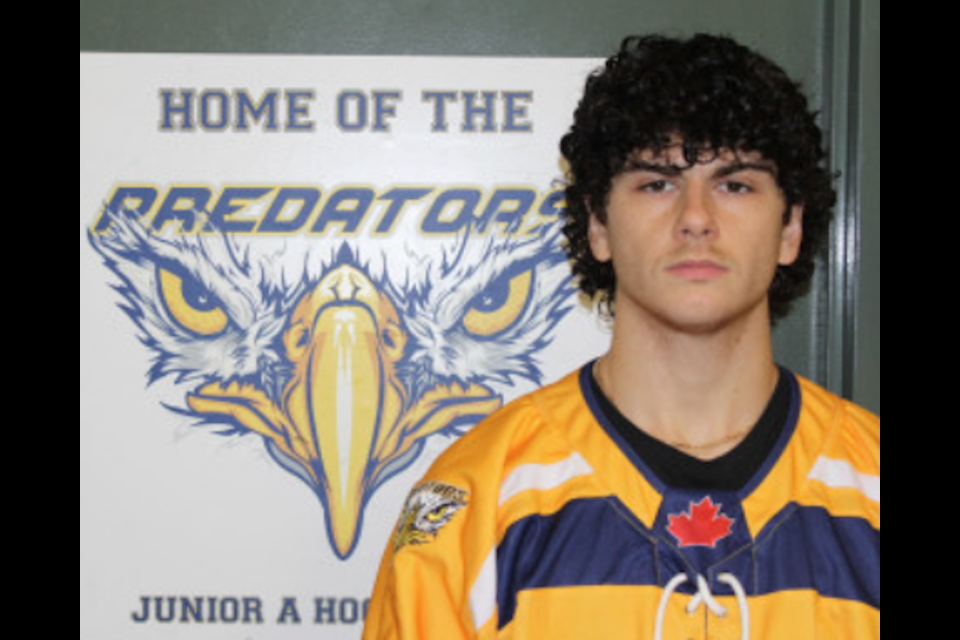 Anthony Tropea earned the Preds' Most Valuable Player award.