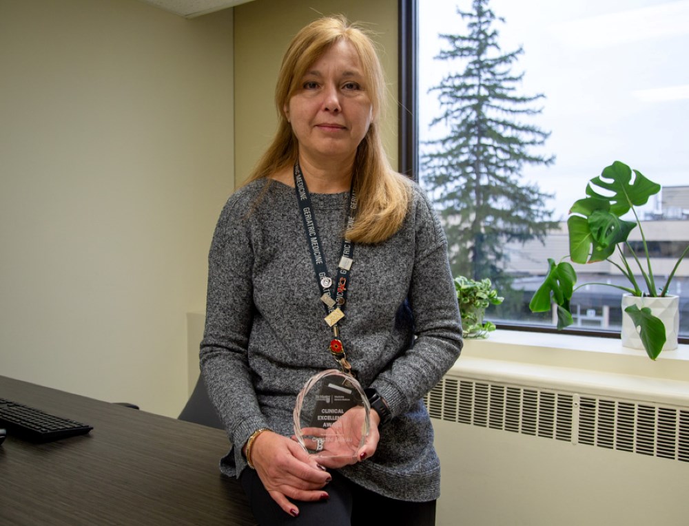 Local nurse honoured for contributions to older adult care