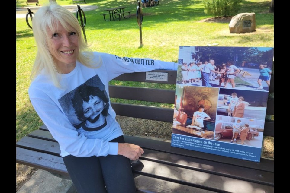 Volunteer Joan King is pictured in this file photo. The Terry Fox Run is just one of the things she helps make happen in NOTL