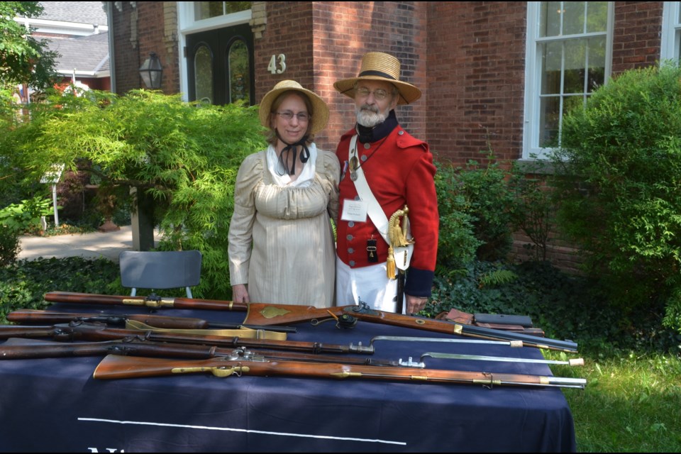 Barb Cole and Victor Packard will be back with a display of antique firearms at Past is Present at the NOTL Museum.