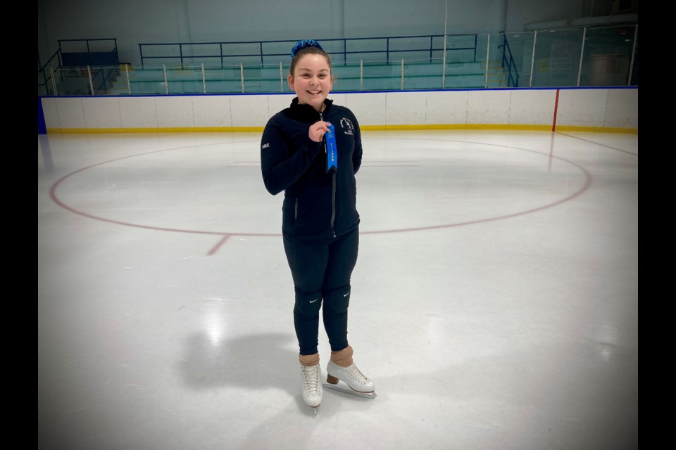 Carlee Bering earned a Silver assessment in STAR 3 in the Muskoka Winter Whirl competition