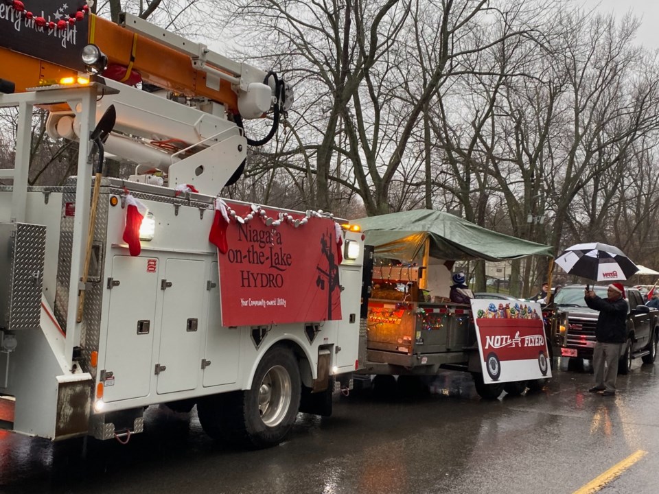NOTL Hydro collecting toys, food for Newark Neighbours at Christmas
