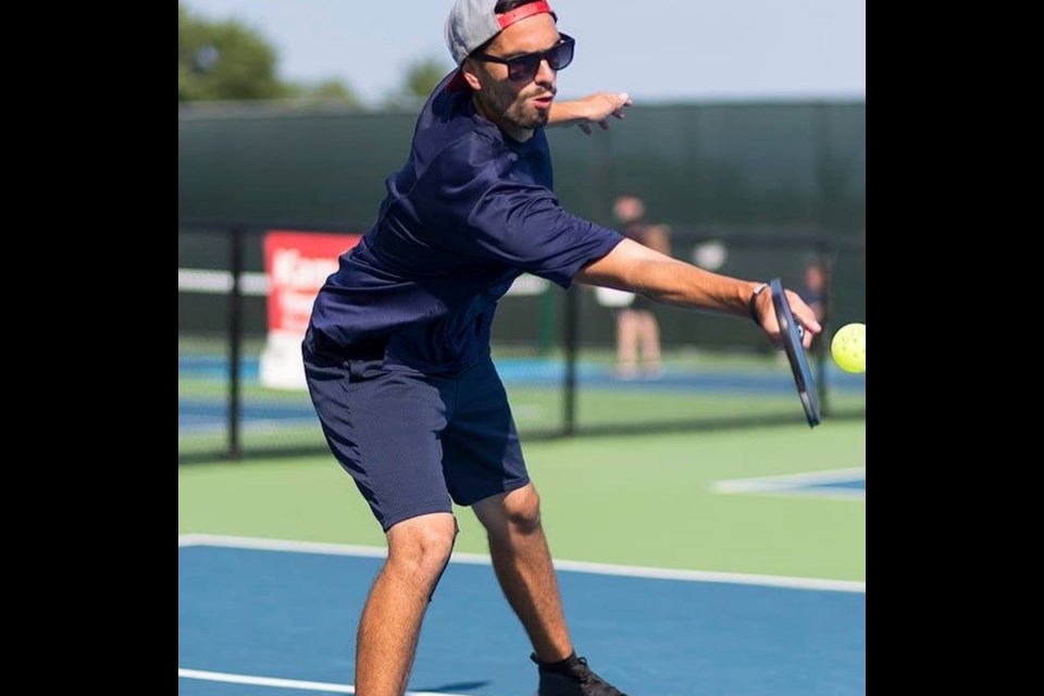 NOTL pickleball pro Adam Eatock has taken on most of the professionals who will play in the exhibition matches Friday night. 