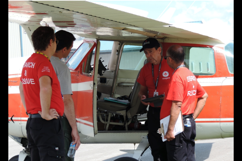 Air aearch and rescue volunteers will be at the Niagara District Airport on Saturday, April 27, to show off equipment used in search and rescue operations, have a look at the aircraft and even win a chance for a flight over St. Catharines.