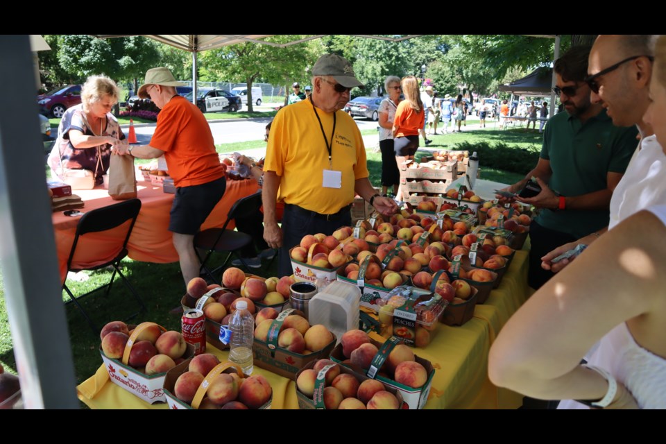 This weekend in NOTL McLaren 5000 Friday celebrating peaches Saturday Sunday Niagara on the Lake Local