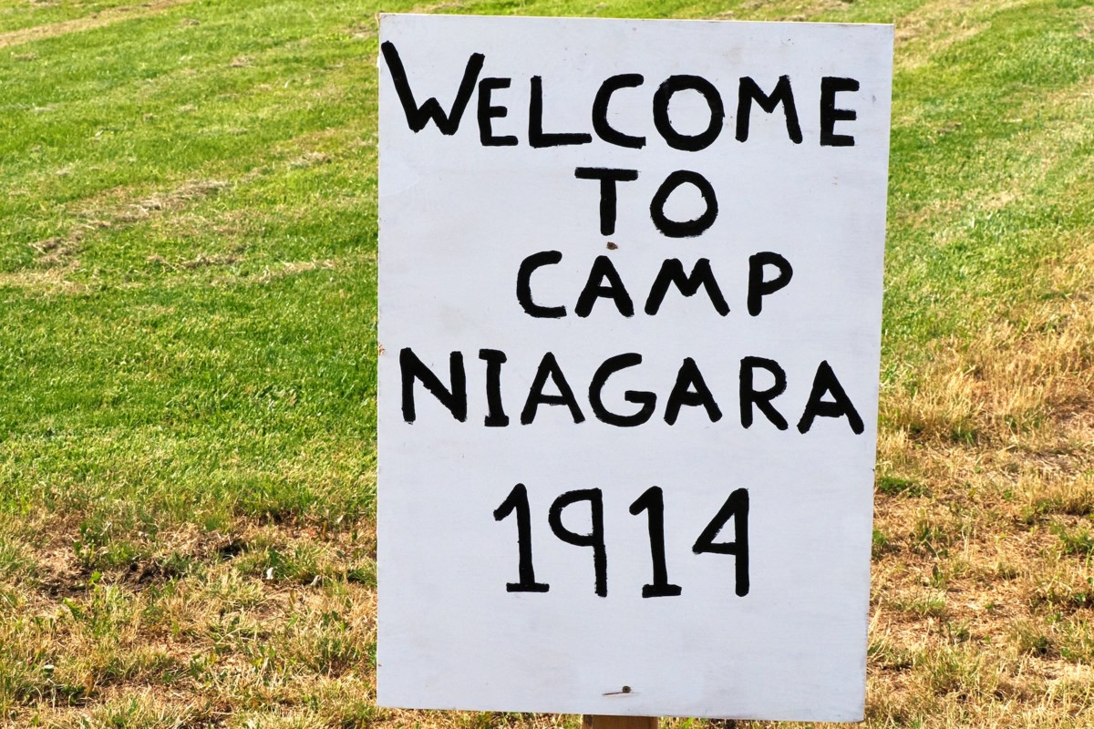 Fort George commemorates First World War with re-enactors