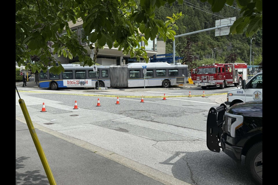 A TransLink bus in West Vancouver near the Horseshoe Bay ferry terminal. | Courtesy of Stephen Smith 