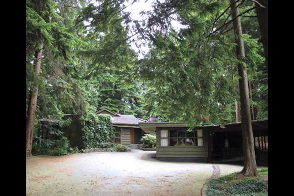 The former Forster Residence at 1160 Ridgewood Dr. in North Vancouver, is pictured in 2011, in a July 2020 conservation plan prepared by heritage consultants Donald Luxton & Associates Inc.