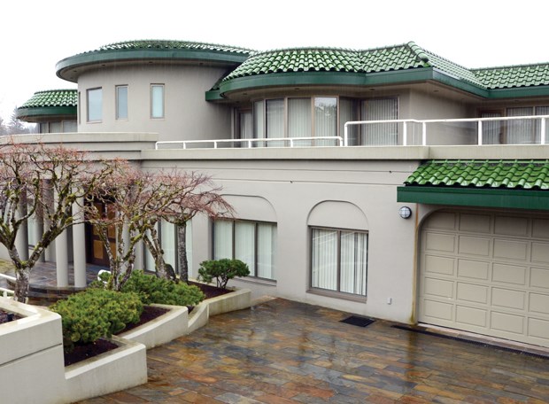 828 Beachview Drive, North Vancouver, assessed at over $13.9 million.