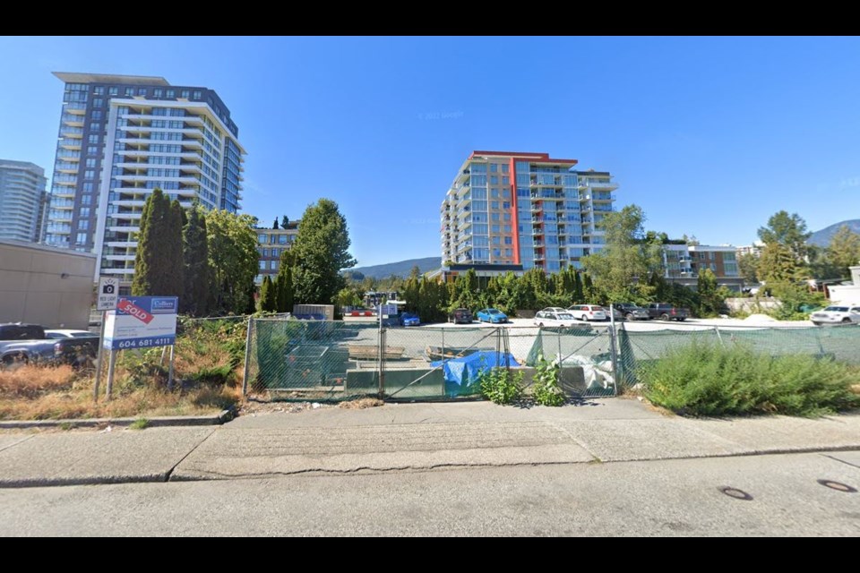 This is 1801 Capilano Rd. in the District of North Vancouver as it looked in  August 2022. The district has purchased the land for conversion to a Lions Gate Village crossroads for $9.1 million.