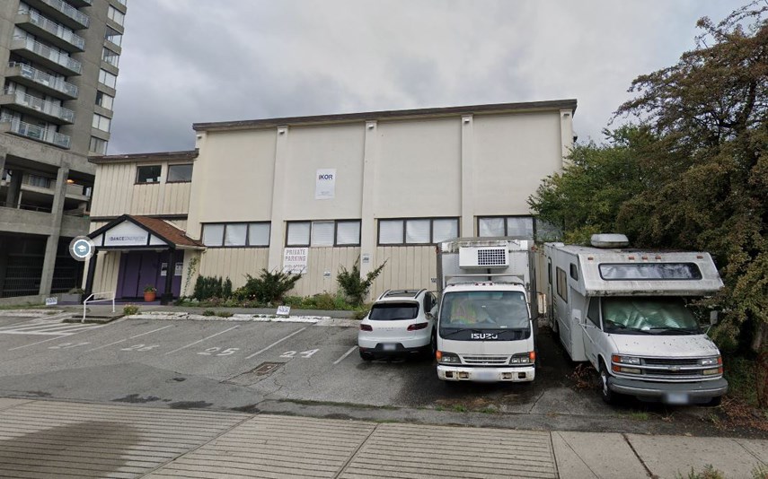 West Vancouver's old Masonic Hall on Bellevue Avenue as it looks today. 