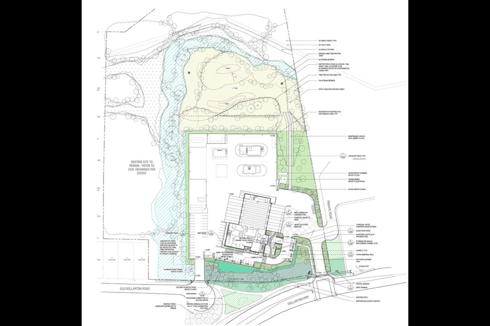 The property on the north side of the end of Old Dollarton Road is set to be redeveloped for a new fire hall.