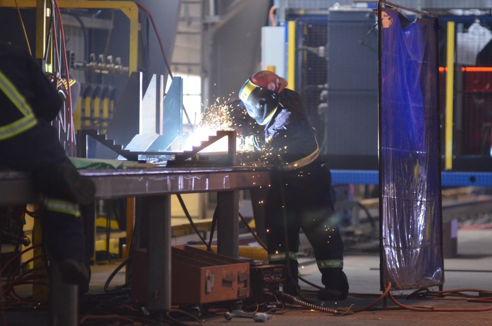Seaspan welder July 2022