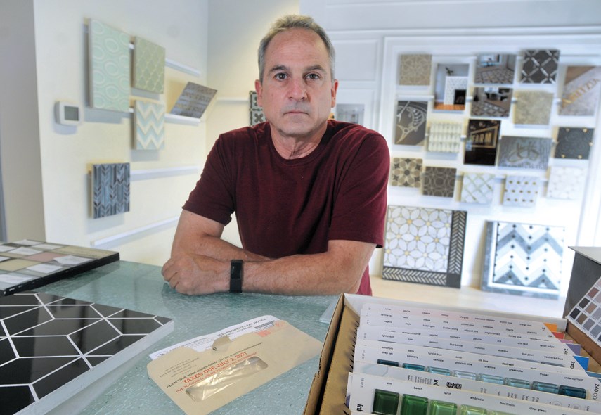 Edgewater Studio owner Brady McDonnell says he's shocked by the property tax increases on his City of North Vancouver based business this year.